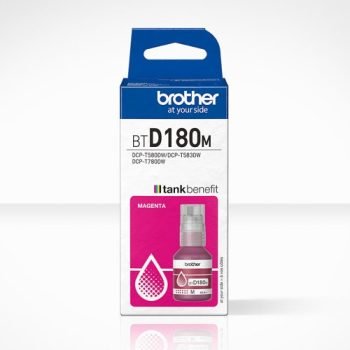 Brother BT-D180M Magenta Ink Bottle 48.8ml - BTD180M