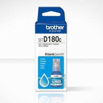 Brother BT-D180C Cyan Ink Bottle 48.8ml - BTD180C