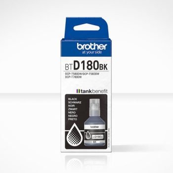 Brother BT-D180BK Black Ink Bottle 108ml - BTD180BK
