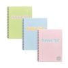 Pukka Pad Jotta A4 Wirebound Card Cover Notebook Ruled Pastel 2010-PST - Pack 3