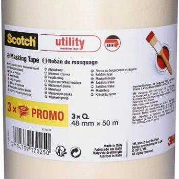 Scotch Classic Masking Tapes 48mm x 50m 7100333295 - Pack 3