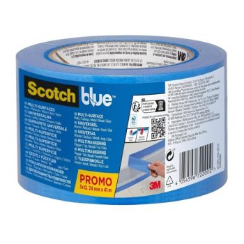 Scotch Blue Multi-surface Masking Tapes 24mm x 41m 7100289932 - Pack 3