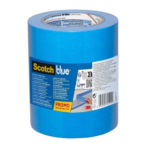 Scotch Blue Multi-surface Masking Tapes 48mm x 41m 7100297338 - Pack 3