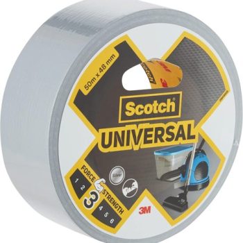 Scotch Extremium Universal Duct Tape Silver 48mm x 50m Roll - 7100205300