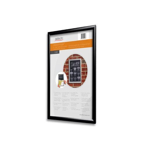 Deflecto Using Frames Deflecto A3 Tamperproof 25mm Snap Frame Silver | Fast UK Delivery