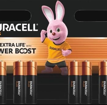 Duracell Plus AA Batteries with Power Boost (Pack 8) - MN1500B8BOOST