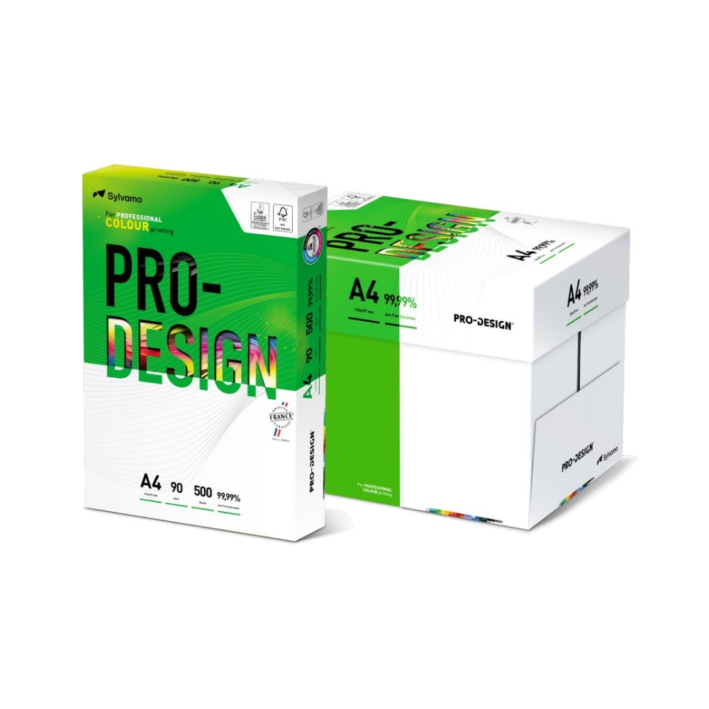 Pro-Design A4 Paper White 90gsm FSC (5x500) Box - Fusion Office UK