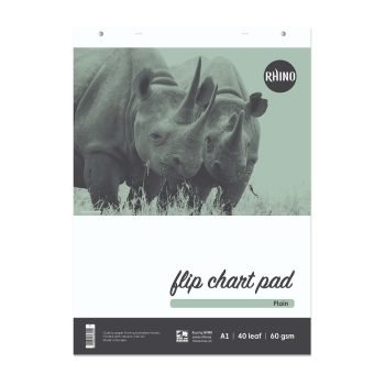 Office A1 Flip Chart Pad 40 Leaf Plain - Fusion Office UK