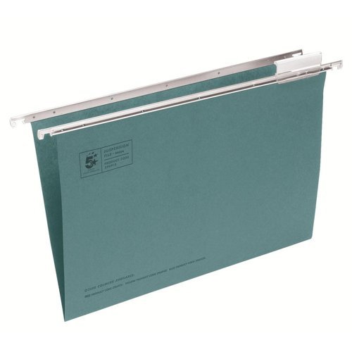 Suspension Files Green Foolscap - Pack 50