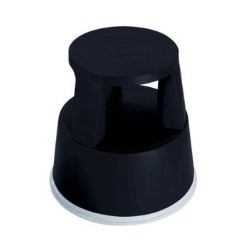 Plastic Kick Stool Black (Step Stool)