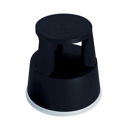 Plastic Kick Stool Black (Step Stool)