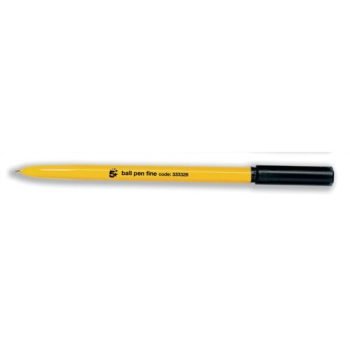 Ball Pens Black Fine Tip - Pack 50