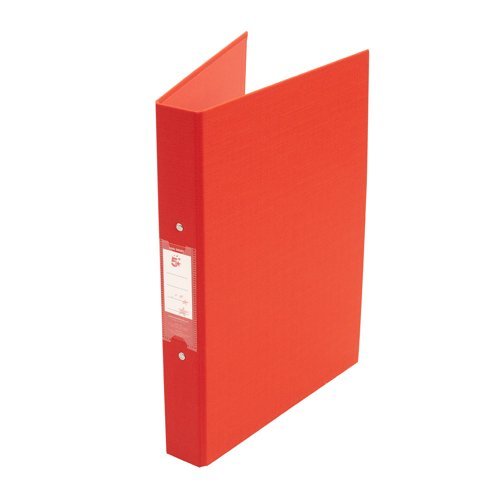 Ring Binders A4 Red Polyprop Covered - Pack 10