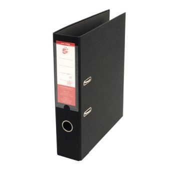 Lever Arch Files A4 Black Polyprop Covered - Pack 10