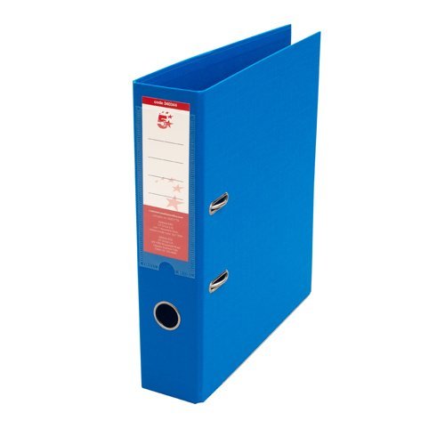 Lever Arch Files A4 Blue Polyprop Covered - Pack 10