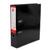 Lever Arch Files A4 Black Paper Covered - Pack 10