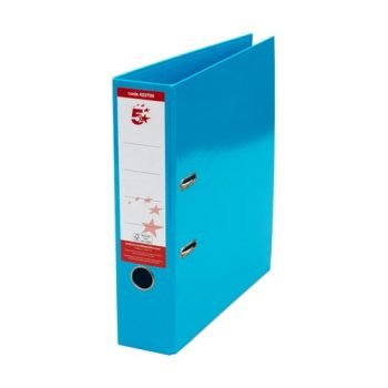 Lever Arch Files A4 Blue Paper Covered - Pack 10