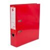 Lever Arch Files A4 Red Paper Covered - Pack 10