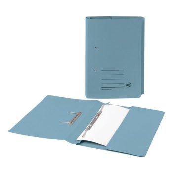 Transfer Spring Pocket Files Blue - Pack 25