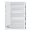 Index Dividers A4 1-31 White A4 Mylar Tabs
