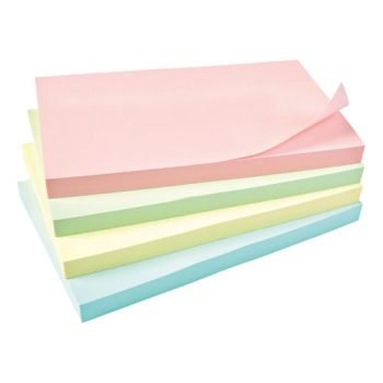 Sticky Notes 3x5 Pastel 100 Sheets - Pack 12