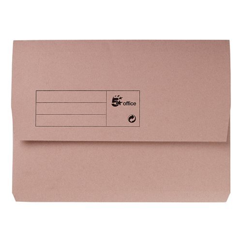 Document Wallets A4 Buff Half Flap - Pack 50