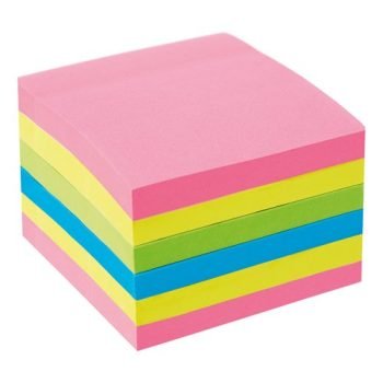 Extra Sticky Notes 3x3 Neon 90 Sheets - Pack 6