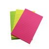 Extra Sticky Notes 6x4 Neon Ruled 90 Sheets - Pack 3