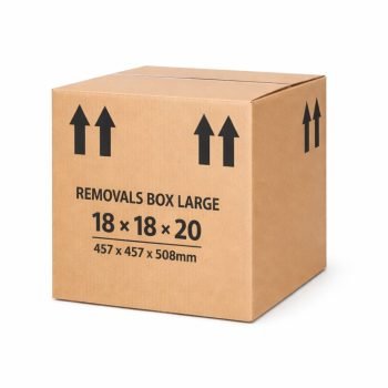 Removals Box Large 18x18x20 457x457x508mm - Fusion Office UK