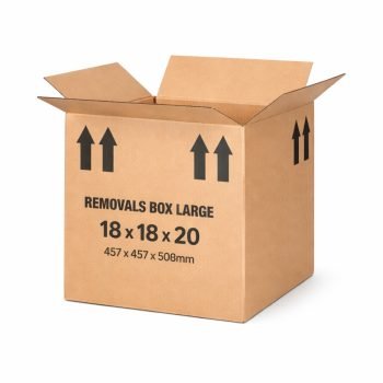 Removals Box Large 18x18x20 457x457x508mm - Open Top - Fusion Office UK