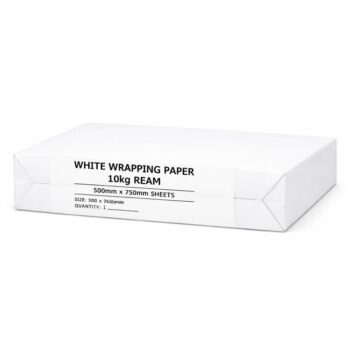 White Wrapping Paper 10kg 500x750mm pack (Ream) - Fusion Office UK