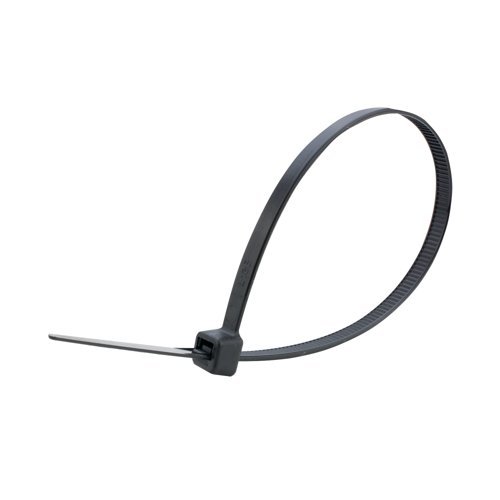 Cable Ties Large 300mm x 4.6mm Black 199093 - Pack 100
