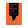 Goldline A4 Marker Pad 70gsm 50 Sheets White Paper GPB1A4Z