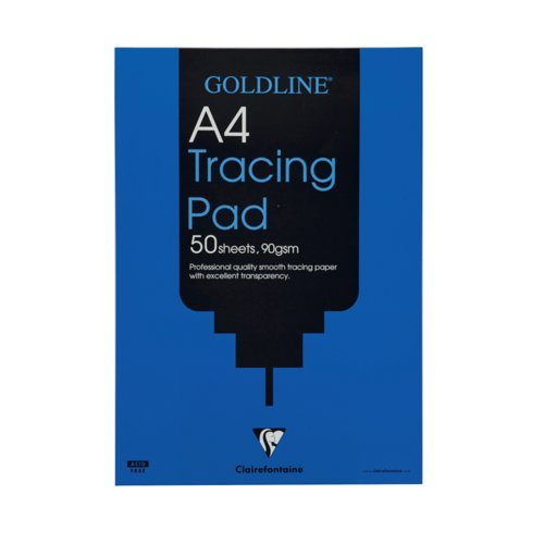 Goldline A4 Professional Tracing Pad 90gsm 50 Sheets GPT1A3Z