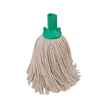 Mop Heads Twine Yarn Green Socket - Pack 10