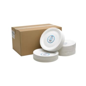 Paper Plates Disposable 230mm - Pack 100