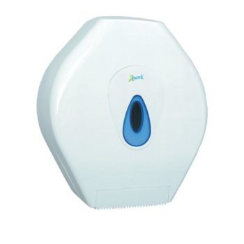 Mini Jumbo Toilet Roll Dispenser Plastic White - 1101004