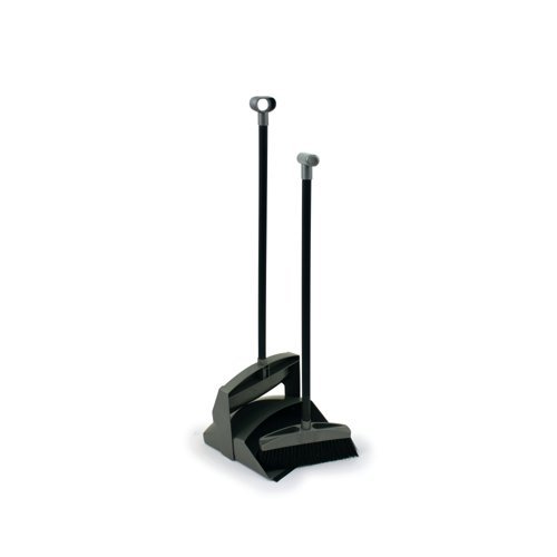Lobby Dustpan & Brush with Self Closing Lid