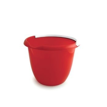 Plastic Bucket 10 Litres Red With Handle 0907014 - Each