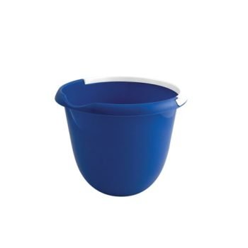 Plastic Bucket 10 Litres Blue With Handle 0907057 - Each