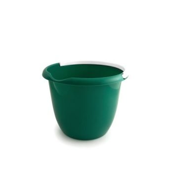 Plastic Bucket 10 Litres Green With Handle 0907086OP - Each