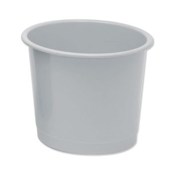 Polypropylene Waste Bin Grey 14 Litres