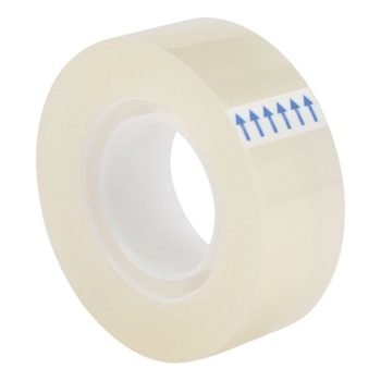Clear Tape Small Roll 19x33 Polypropylene 19mm x 33m - Pack 8