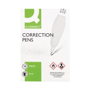 Correction Fluid Pens 8ml White 761007 - Pack 10