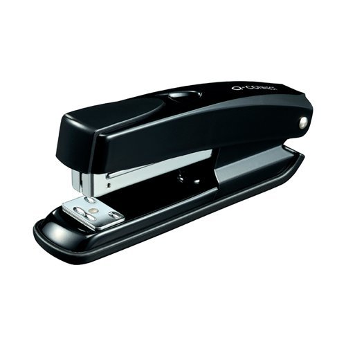 Metal Stapler Half Strip 20 Sheets Capacity Black