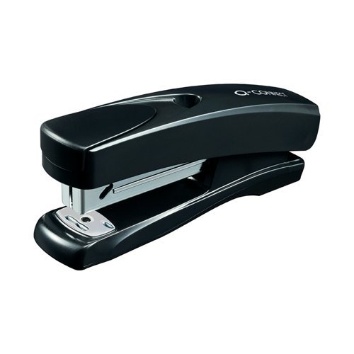 Plastic Stapler Half Strip 20 Sheets Capacity Black