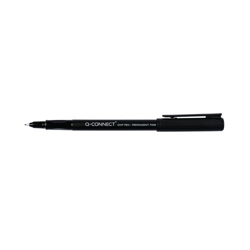 Marker Pens Permanent Fine 0.4mm Black 742401 - Pack 10