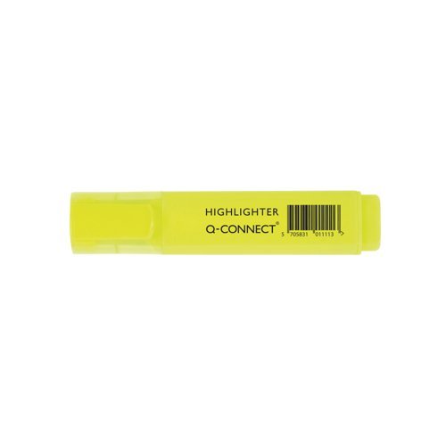 Highlighters Yellow Chisel Tip - Pack 10