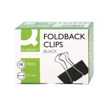 Foldback Clips 51mm - Pack 10