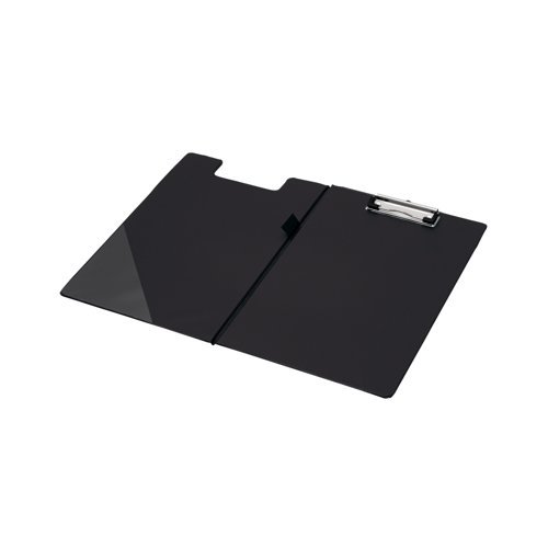 Clipboard Black Foldover A4/Foolscap 881701 - Each